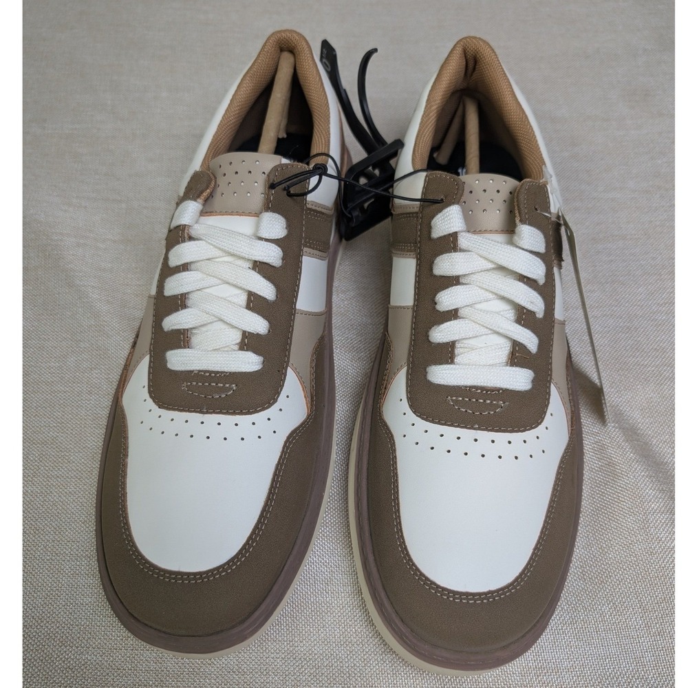 No Boundaries Maddoxx Sneaker Mens 10.5 Khaki NWT Memory Foam Casual Shoes
